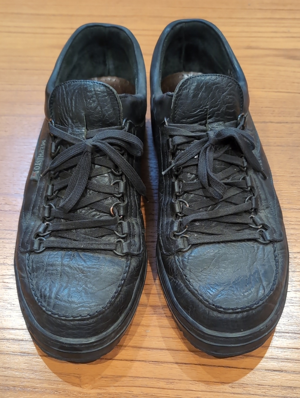 Mephisto Cruiser Black Leather Shoes